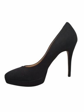 H&M Classic Black Suede Platform Pumps / Heels